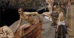 Con il fiume di Tuonela, studio per gli affreschi Mausoleo di Ju Con il fiume di Tuonela, studio per gli affreschi Mausoleo di Ju