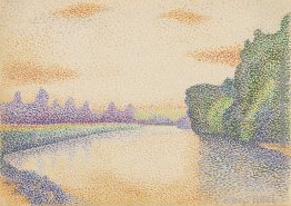 Le rive della Marna all'alba Le rive della Marna all'alba