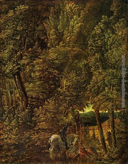 Campagna di legno con San Giorgio che combatte il drago Campagna di legno con San Giorgio che combatte il drago
