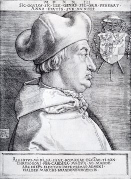 Il cardinale Albrecht di Brandeburgo Il cardinale Albrecht di Brandeburgo