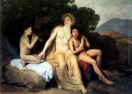 Apollo, Giacinto e Cypari cantare e suonare Apollo, Giacinto e Cypari cantare e suonare