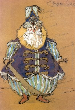 Pascià. Costumi per il balletto di Tcherepnin "Le Pavillon d'Arm Pascià. Costumi per il balletto di Tcherepnin "Le Pavillon d'Arm
