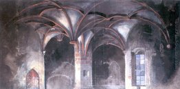 Cripta del Castello Borotin. Set design per il dramma di Grillpa Cripta del Castello Borotin. Set design per il dramma di Grillpa