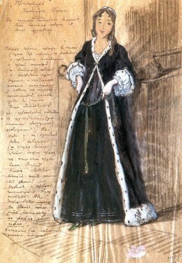 Bertha. Costumi per Vera Komissarzhevskaya. Bertha. Costumi per Vera Komissarzhevskaya.