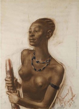 Ritratto di donna mangbetu Ritratto di donna mangbetu