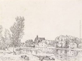 Loing a Moret Loing a Moret