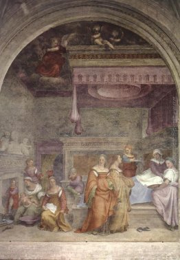 La nascita della Vergine La nascita della Vergine