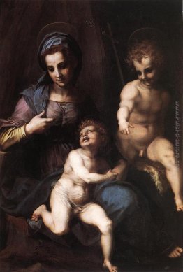Madonna con Bambino e il San Giovannino Madonna con Bambino e il San Giovannino