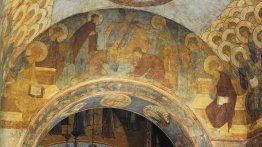 Il Giudizio Universale: etimasia, Madre di Dio, Giovanni Battist Il Giudizio Universale: etimasia, Madre di Dio, Giovanni Battist