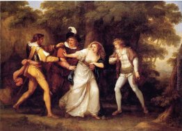 San Valentino Rescues Silvia a 'I due gentiluomini di Verona' San Valentino Rescues Silvia a 'I due gentiluomini di Verona'