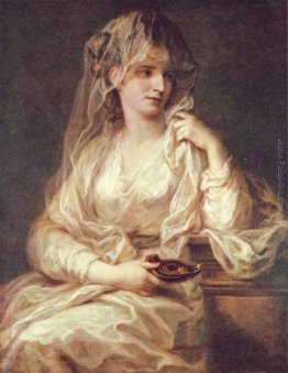 Ritratto di una donna come una vergine vestale Ritratto di una donna come una vergine vestale