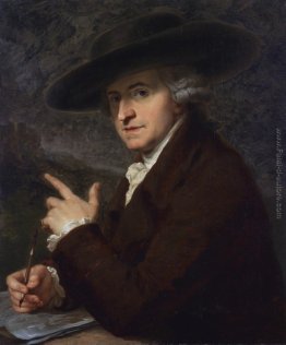 Ritratto di marito dell'artista, del pittore Antonio Zucchi Ritratto di marito dell'artista, del pittore Antonio Zucchi