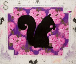 Magenta Squirrel Magenta Squirrel