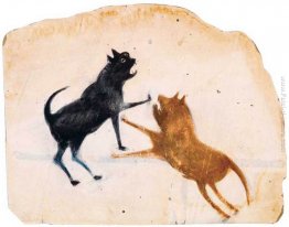 Untitled (due cani da combattimento) Untitled (due cani da combattimento)