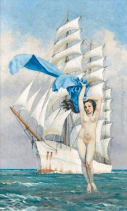 Vénus au voile bleu Vénus au voile bleu