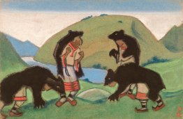 Gli Anziani weared di pelli di orso Gli Anziani weared di pelli di orso