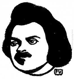 Scrittore francese Honoré de Balzac Scrittore francese Honoré de Balzac