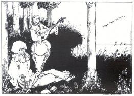 Design per carta fine 'Pierrot' Design per carta fine 'Pierrot'