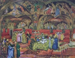 Scenografia per l'opera di Musorgskij 'Boris Godunov' Scenografia per l'opera di Musorgskij 'Boris Godunov'