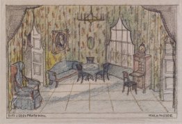 Scenografia per 'Il verbale d'amore' di Edward Bauersfeld Scenografia per 'Il verbale d'amore' di Edward Bauersfeld