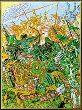 Illustrazione per il racconto della schiera di Igor Illustrazione per il racconto della schiera di Igor