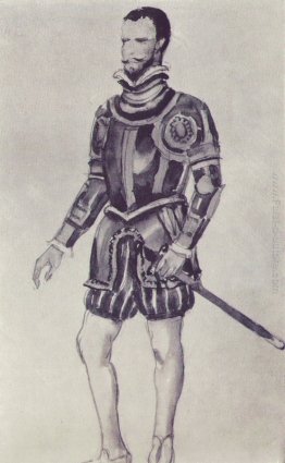 Sketch per l'opera di Glinka "Ivan Susanin". Ospite Sketch per l'opera di Glinka "Ivan Susanin". Ospite