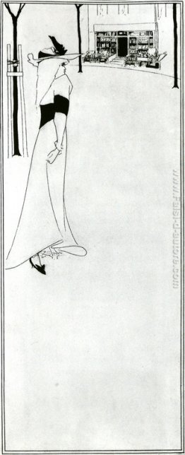 Poster di Ragazza e un Bookshop Poster di Ragazza e un Bookshop