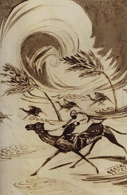 Illustrazione di poesia di A. Isahakyan 'Abu Lala Mahari' Illustrazione di poesia di A. Isahakyan 'Abu Lala Mahari'