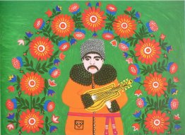 Taras Shevchenko Hryhorovych arriva dal suo esilio a fioritura U Taras Shevchenko Hryhorovych arriva dal suo esilio a fioritura U