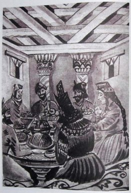 Illustrazione a 'racconti popolari armeni' Illustrazione a 'racconti popolari armeni'