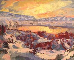 Winter Sun in Hafnarfj?r?ur Winter Sun in Hafnarfj?r?ur