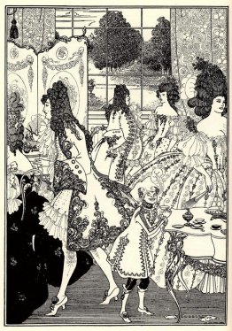 Illustrazione per 'Il ricciolo rapito' da Alexander Pope Illustrazione per 'Il ricciolo rapito' da Alexander Pope