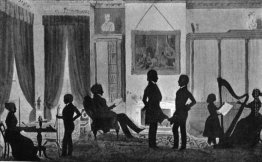 Ritratto di famiglia Abbott Lawrence nella loro biblioteca, No.5 Ritratto di famiglia Abbott Lawrence nella loro biblioteca, No.5