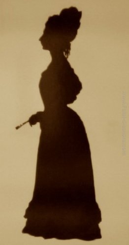 Silhouette di Fanny Brawne Silhouette di Fanny Brawne