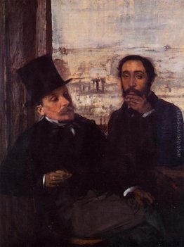 Autoritratto con Evariste de Valernes Autoritratto con Evariste de Valernes