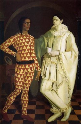 Self-Portraits (Arlecchino e Pierrot) - con Vasiliy Shukhaev Self-Portraits (Arlecchino e Pierrot) - con Vasiliy Shukhaev