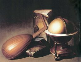 Natura morta con Globe, liuto, e Libri Natura morta con Globe, liuto, e Libri