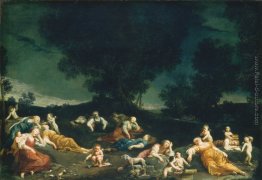 Amorini Disinserimento Ninfe letto Amorini Disinserimento Ninfe letto