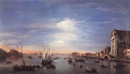 Il Canale della Giudecca con le Zattere Il Canale della Giudecca con le Zattere