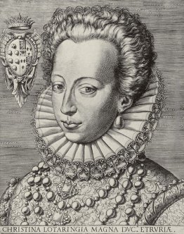 Ritratto di Cristina di Lorena, granduchessa di Toscana Ritratto di Cristina di Lorena, granduchessa di Toscana