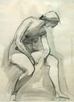 Schizzo di una donna Schizzo di una donna
