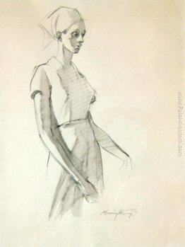 Schizzo di una donna Schizzo di una donna
