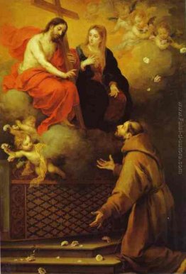 La Visione di San Francesco a Porziuncola La Visione di San Francesco a Porziuncola