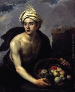Un Giovane con canestro di frutta Un Giovane con canestro di frutta