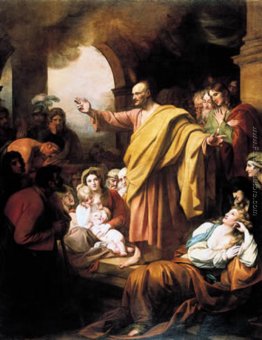 San Pietro predica a Pentecoste San Pietro predica a Pentecoste