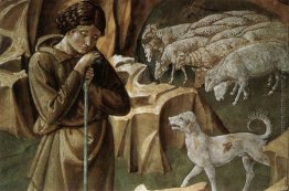 La veglia dei pastori (particolare) La veglia dei pastori (particolare)