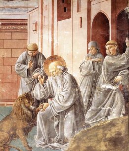 San Girolamo toglie una spina da zampa di leone San Girolamo toglie una spina da zampa di leone