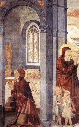 Sant'Agostino lasciando la moglie Sant'Agostino lasciando la moglie