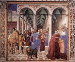 Arrivo di Sant'Agostino a Milano Arrivo di Sant'Agostino a Milano