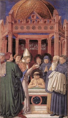 Battesimo di Sant'Agostino Battesimo di Sant'Agostino